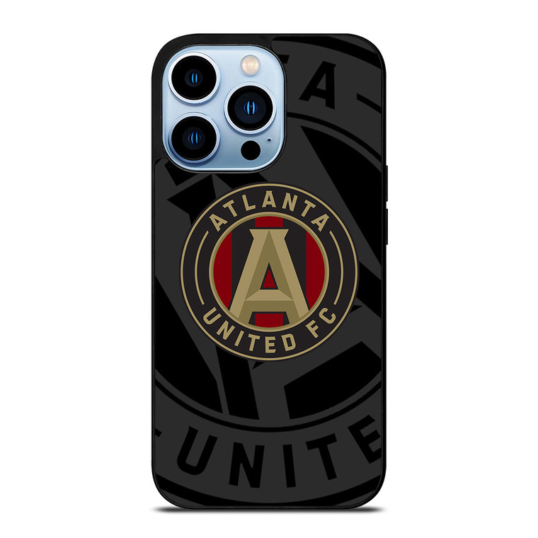 ATLANTA UNITED FC MLS BLACK iPhone 13 Pro Max Case Cover