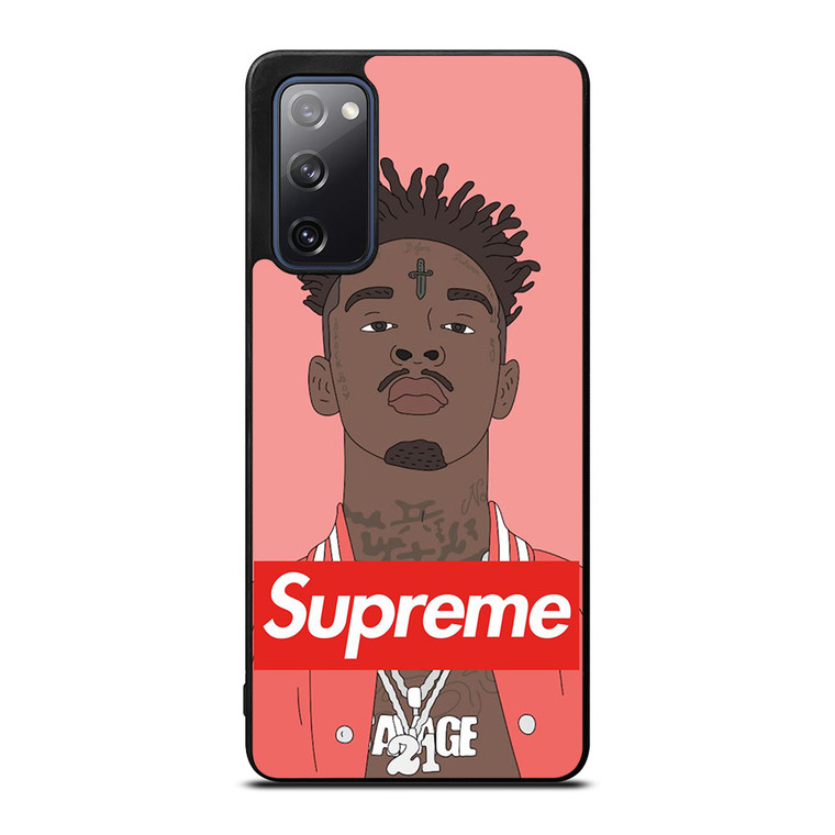 21 SAVAGE PINK SUPREME Samsung Galaxy S20 FE Case Cover