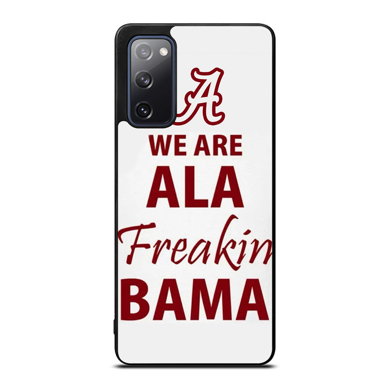 ALABAMA CRIMSON TIDE FOOTBALL FREAK Samsung Galaxy S20 FE Case Cover