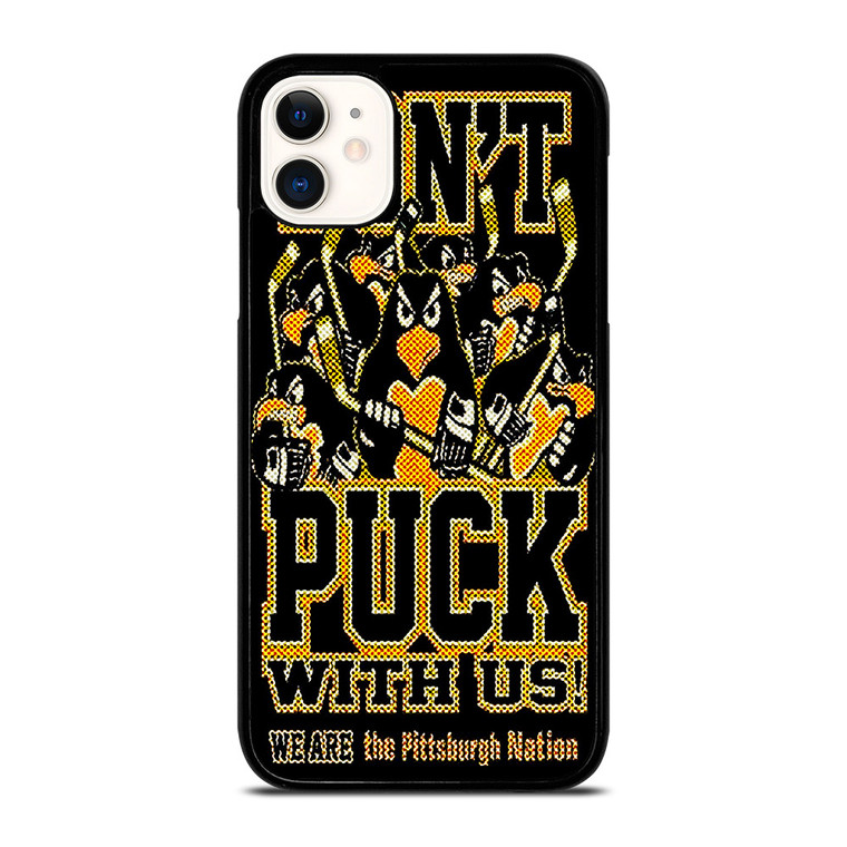PITTSBURGH PENGUINS NHL HOCKEY FANS 2 iPhone 11 Case Cover