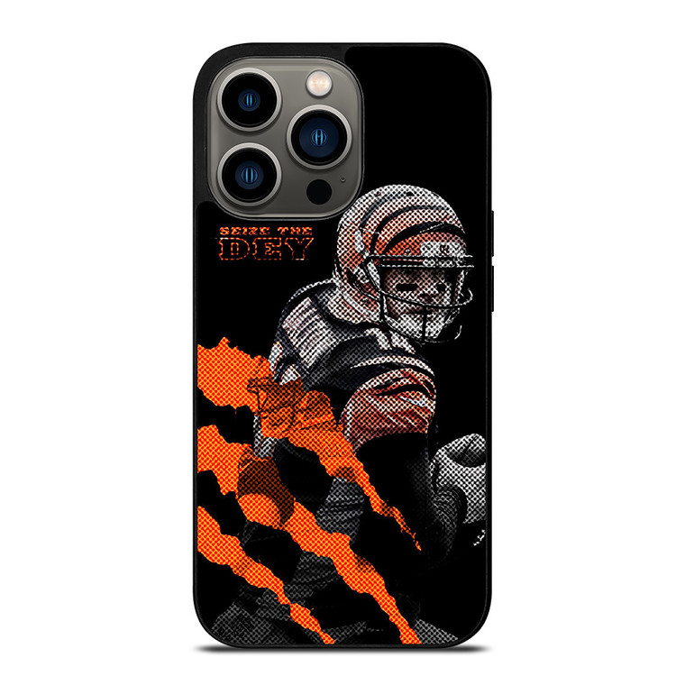 ANDY DALTON CINCINNATI BENGALS NFL FOOTBALL iPhone 13 Pro Case Cover
