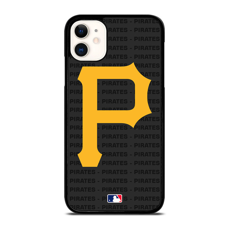 PITTSBURGH PIRATES BASEBALL BLACK iPhone 11 Case Cover
