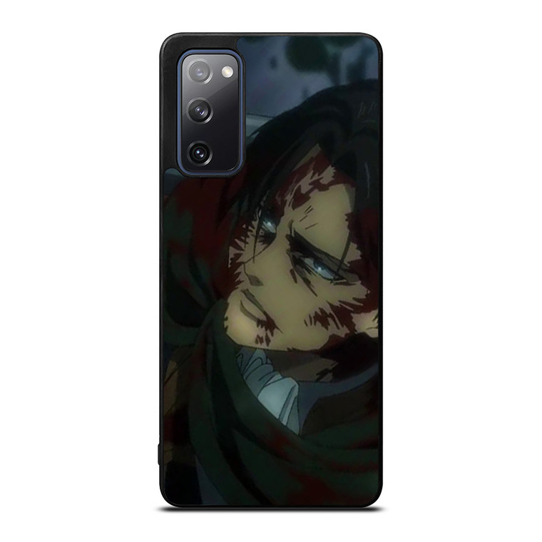 ATTACK ON TITAN LEVI ACKERMAN FIGHT Samsung Galaxy S20 FE Case Cover