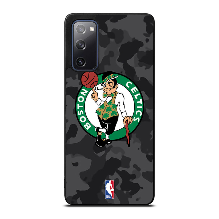 BOSTON CELTICS BLACK CAMO Samsung Galaxy S20 FE Case Cover
