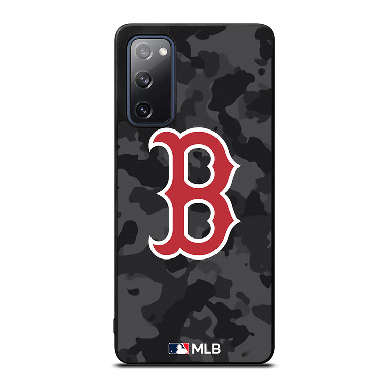 BOSTON RED SOX BASEBALL BLACK CAMO Samsung Galaxy S20 FE Case Cover