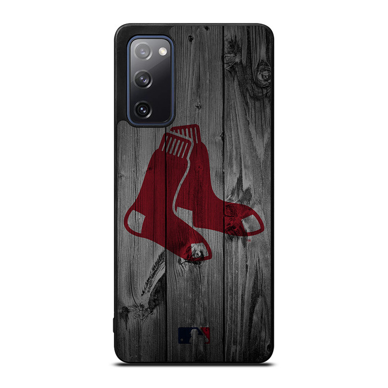 BOSTON RED SOX BASEBALL MLB WOOD LOGO Samsung Galaxy S20 FE Case Cover