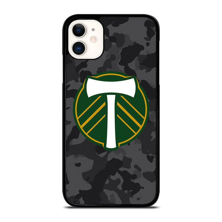 PORTLAND TIMBERS MLS BLACK CAMO iPhone 11 Case Cover