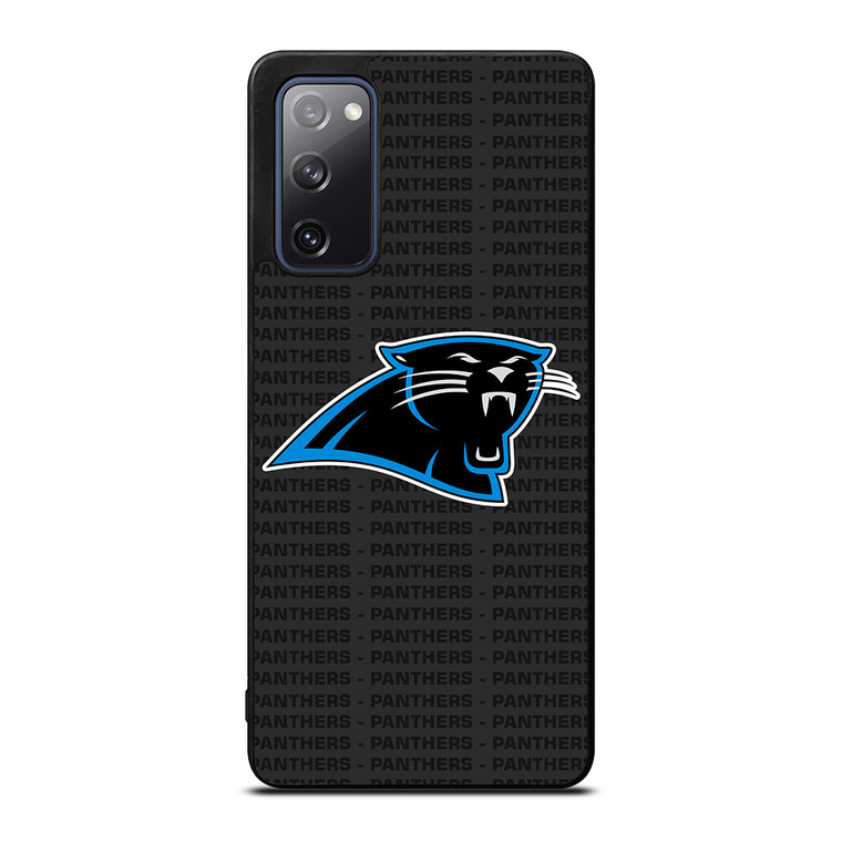 CAROLINA PANTHERS FOOTBALL TEXT Samsung Galaxy S20 FE Case Cover