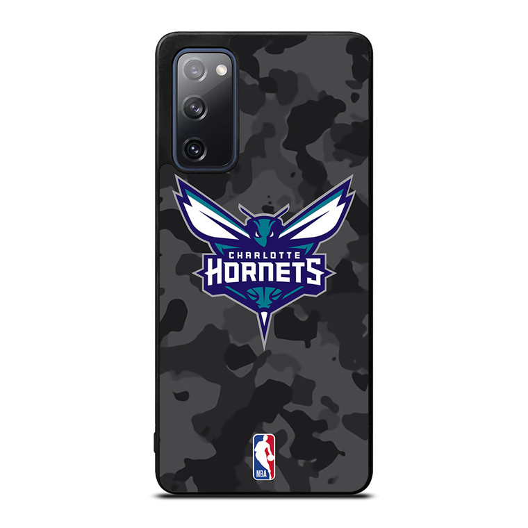 CHARLOTTE HORNETS BLACK CAMO Samsung Galaxy S20 FE Case Cover