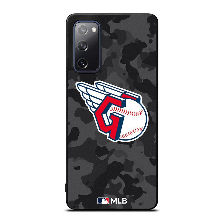 CLEVELAND GUARDIANS BASEBALL BLACK CAMO Samsung Galaxy S20 FE Case Cover