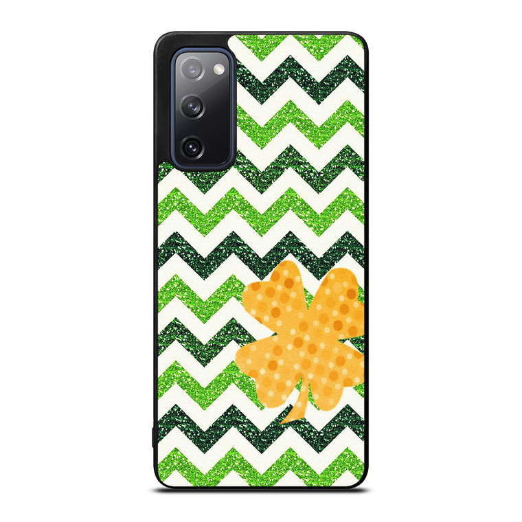 CUTE GREEN CHEVRON Samsung Galaxy S20 FE Case Cover