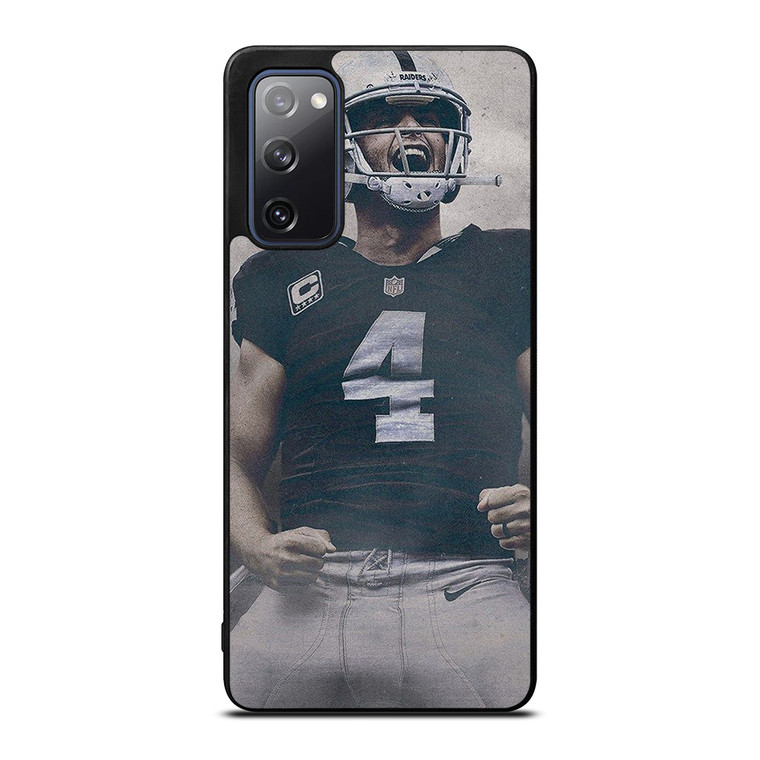 DEREK CARR LAS VEGAS RAIDERS NFL Samsung Galaxy S20 FE Case Cover