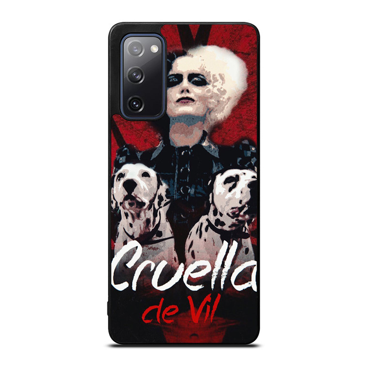 DISNEY CRUELLA DE VIL DALMATIAN Samsung Galaxy S20 FE Case Cover