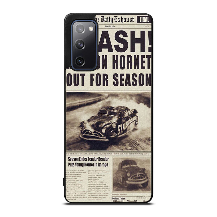 DOG HUDSON HORNET CARS MAGAZINE Samsung Galaxy S20 FE Case Cover