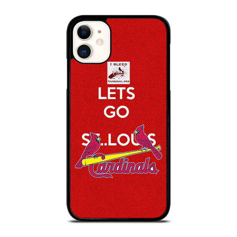 SAINT LOUIS CARDINALS MLB BASEBALL FANS iPhone 11 Case Cover
