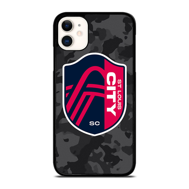 SAINT LOUIS CITY MLS BLACK CAMO iPhone 11 Case Cover