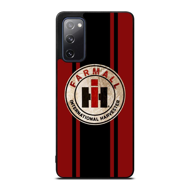 FARMALL INTERNATIONAL HARVESTER BADGE STRIPE Samsung Galaxy S20 FE Case Cover