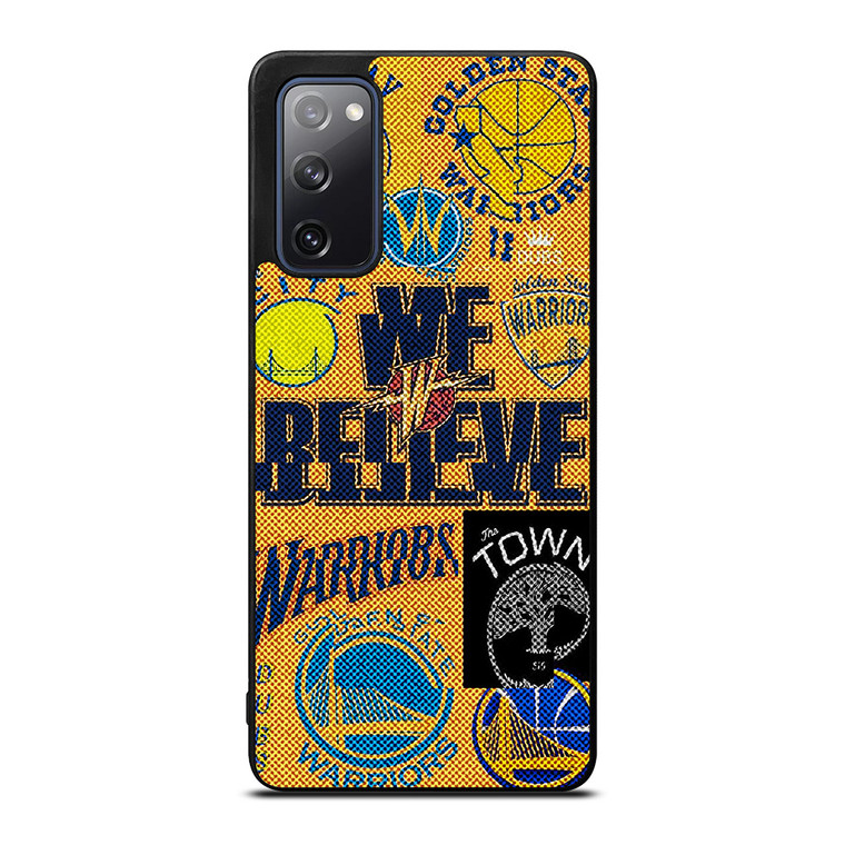GOLDEN STATE WARRIORS NBA BASKETBALL COLLAGE Samsung Galaxy S20 FE Case Cover