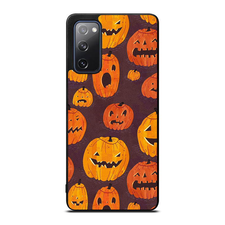 HALLOWEEN PUMPKINS PATTERN Samsung Galaxy S20 FE Case Cover
