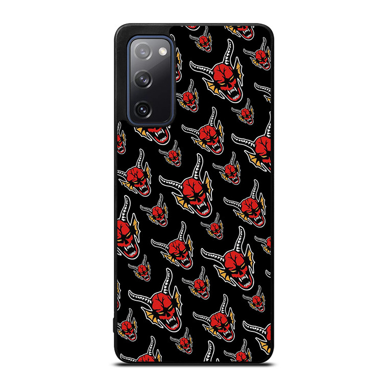 HELLFIRE CLUB STRANGER THINGS PATTERN 2 Samsung Galaxy S20 FE Case Cover