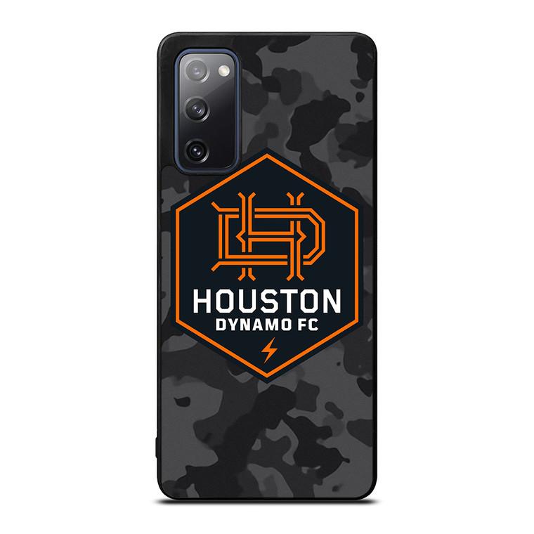 HOUSTON DYNAMO FC MLS BLACK CAMO Samsung Galaxy S20 FE Case Cover