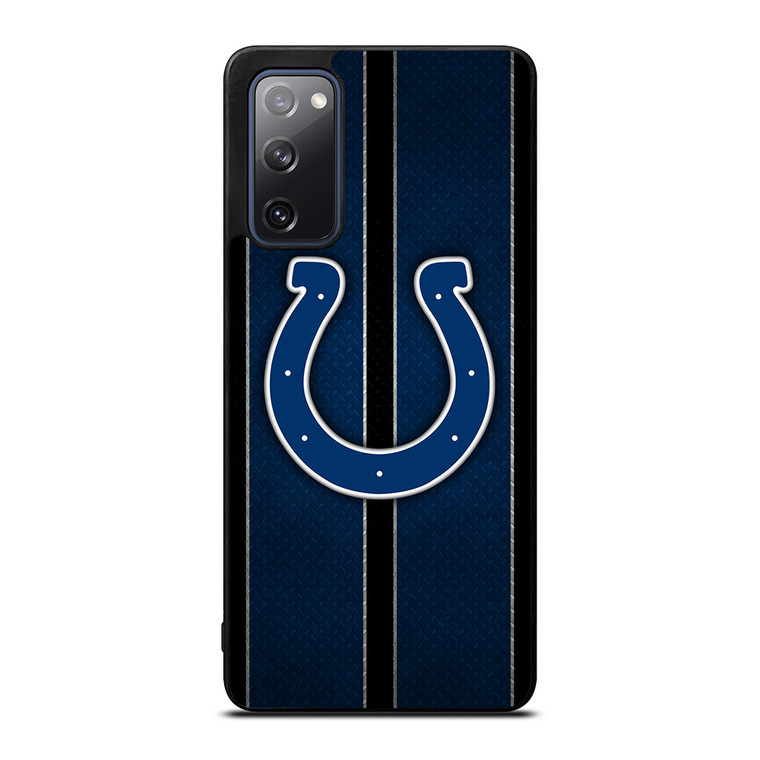 INDIANAPOLIS COLTS NFL METAL STRIPE Samsung Galaxy S20 FE Case Cover