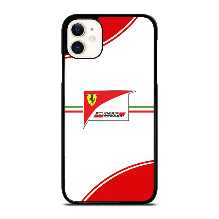 SCUDERIA FERRARI FORMULA ONE F1 RACING 3 iPhone 11 Case Cover
