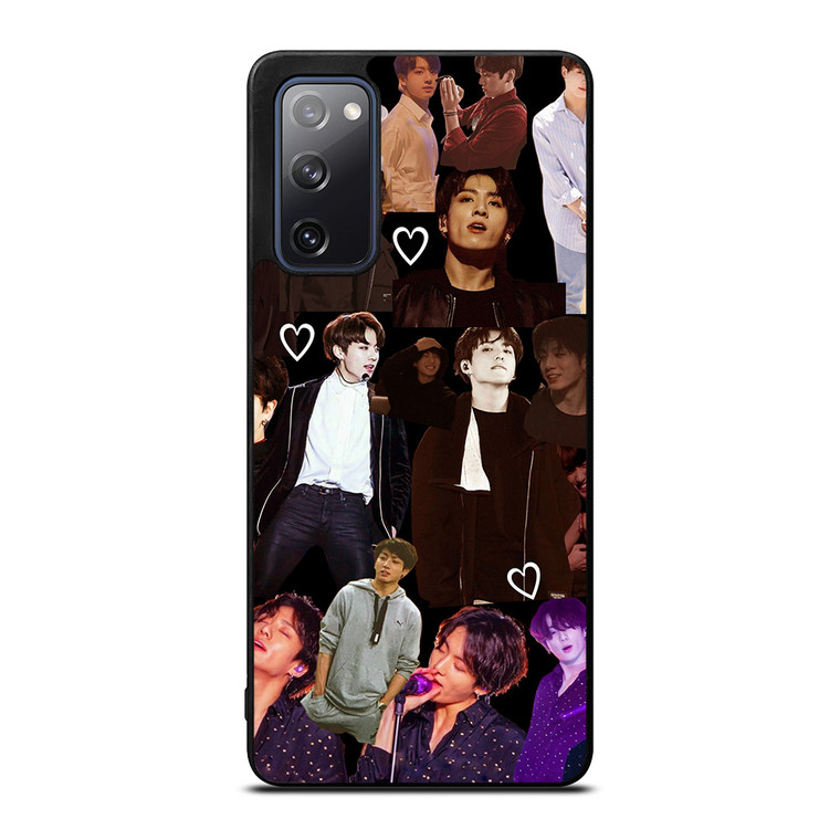 JUNGKOOK BTS BANGTAN BOYS COLLAGE 2 Samsung Galaxy S20 FE Case Cover
