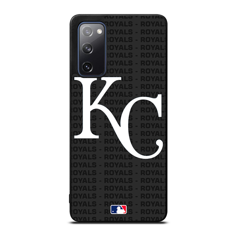 KANSAS CITY ROYALS BASEBALL BLACK Samsung Galaxy S20 FE Case Cover