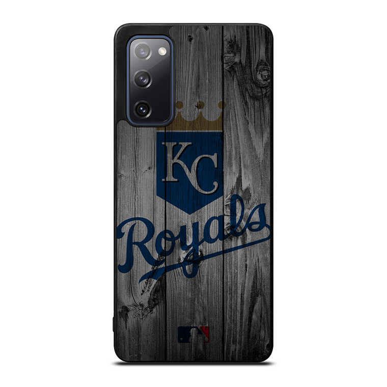 KANSAS CITY ROYALS BASEBALL MLB WOOD LOGO Samsung Galaxy S20 FE Case Cover