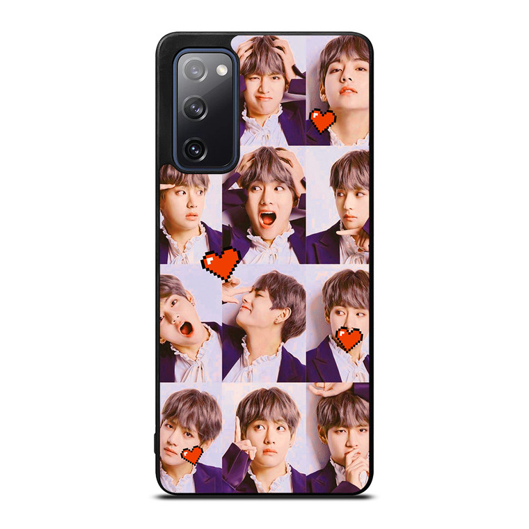 KIM TAE HYUNG V BTS BANGTAN BOYS COLLAGE Samsung Galaxy S20 FE Case Cover
