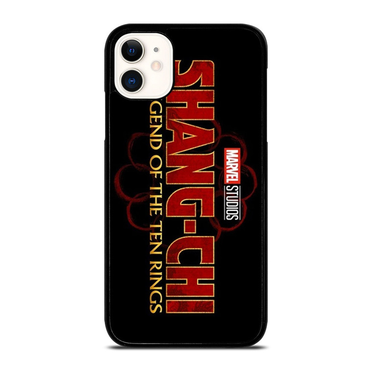 SHANG CHI AND THE LEGEND OF THE TEN RINGS MARVEL LOGO iPhone 11 Case Cover