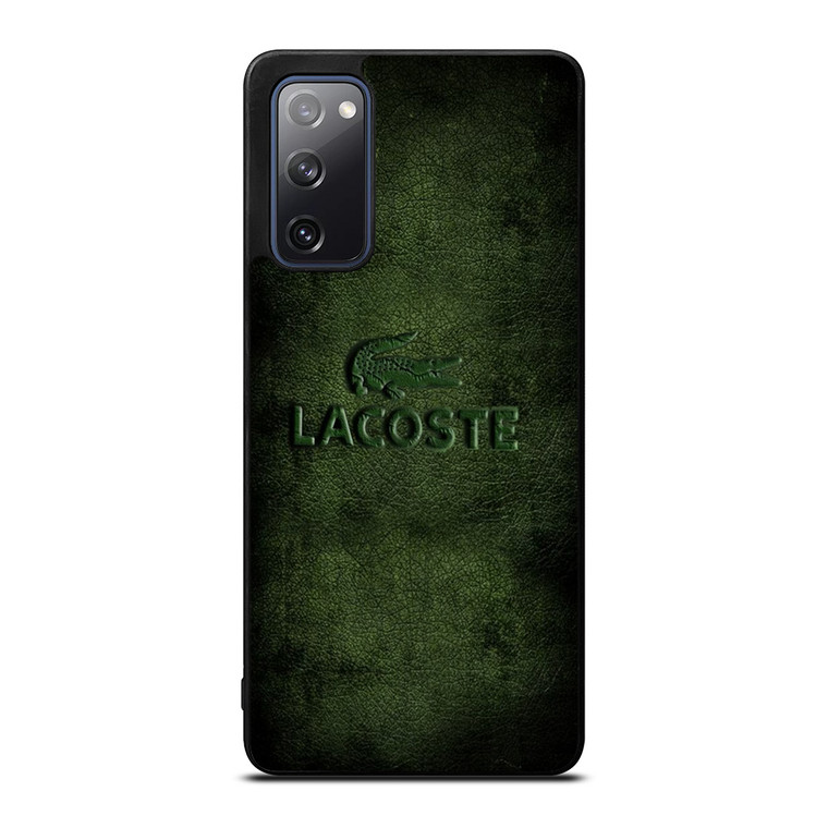 LACOSTE LEATHER Samsung Galaxy S20 FE Case Cover