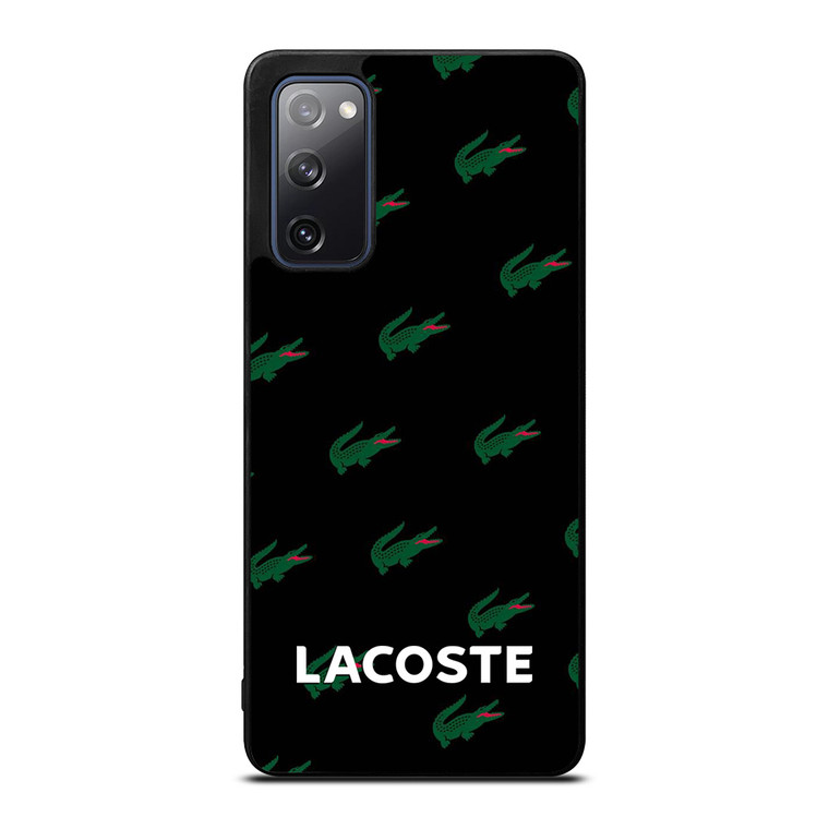 LACOSTE LOGO PATTERN Samsung Galaxy S20 FE Case Cover