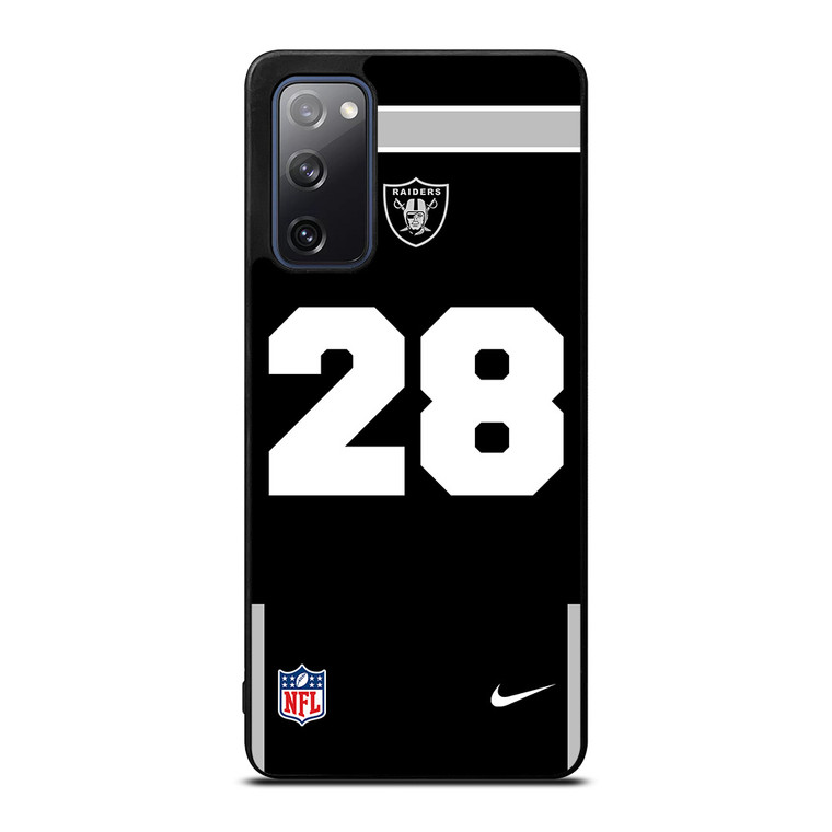 LAS VEGAS RAIDERS JOSH JACOBS 28 NFL NIKE Samsung Galaxy S20 FE Case Cover