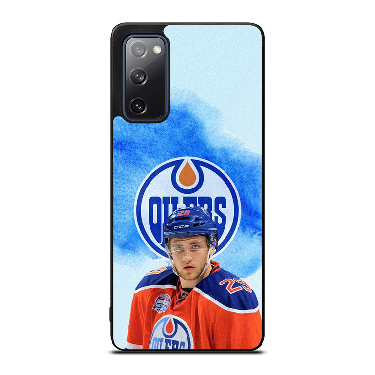 LEON DRAISAITL EDMONTON OILERS 2 Samsung Galaxy S20 FE Case Cover