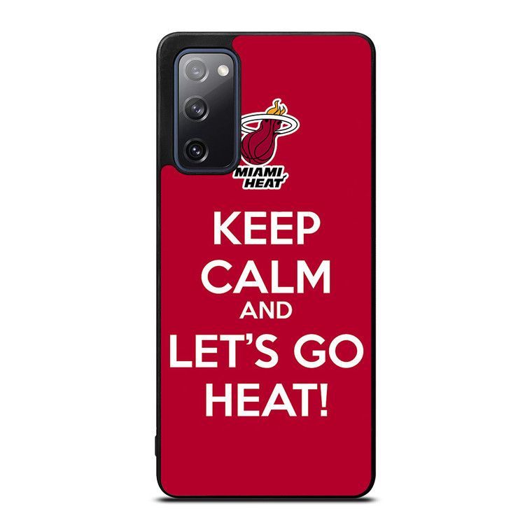 LETS GO MIAMI HEAT NBA BASKETBALL 3 Samsung Galaxy S20 FE Case Cover