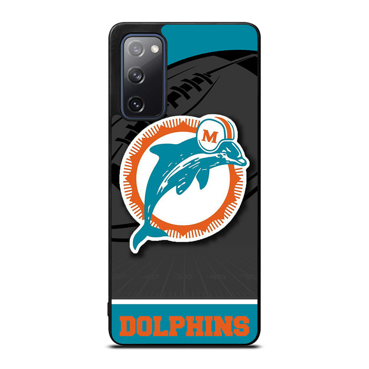 MIAMI DOLPHINS NFL TEAM Samsung Galaxy S20 FE Case Cover