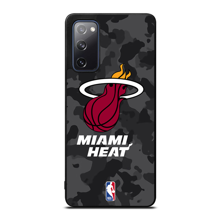 MIAMI HEAT BLACK CAMO Samsung Galaxy S20 FE Case Cover