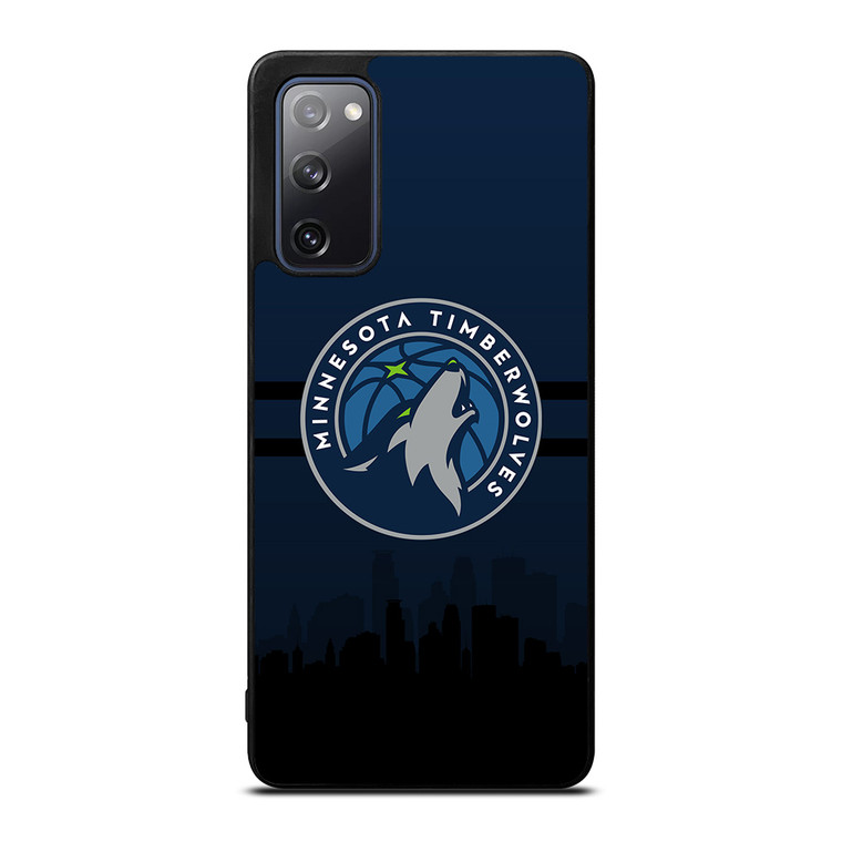 MINNESOTA TIMBERWOLVES NBA SKYLINE Samsung Galaxy S20 FE Case Cover
