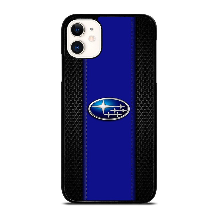 SUBARU CAR METAL CARBON iPhone 11 Case Cover