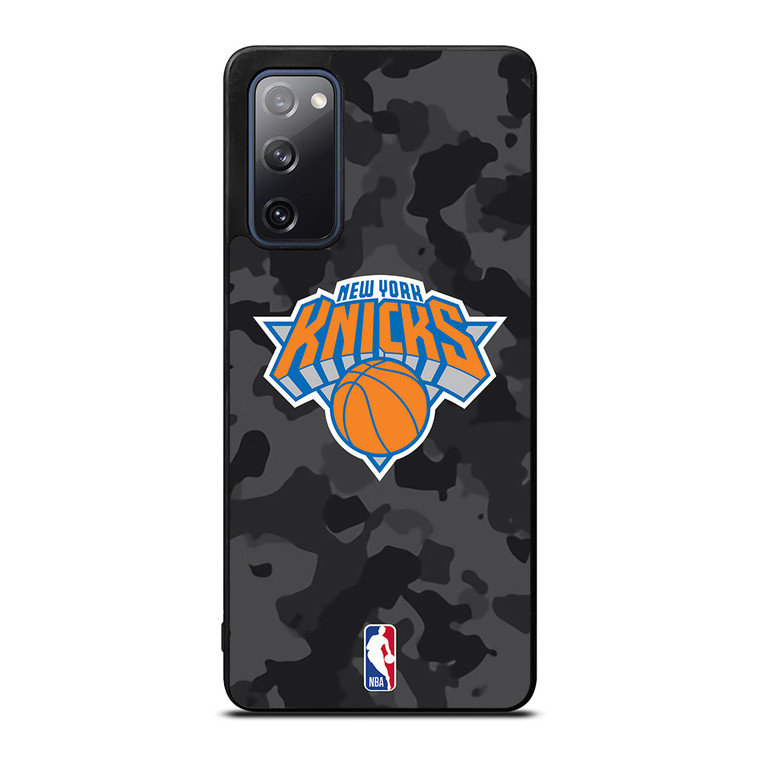 NEW YORK KNICKS BLACK CAMO Samsung Galaxy S20 FE Case Cover