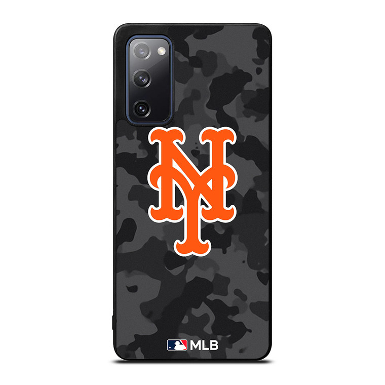 NEW YORK METS BASEBALL BLACK CAMO Samsung Galaxy S20 FE Case Cover