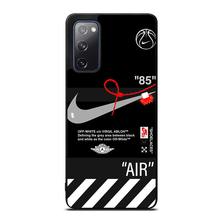 NIKE AIR JORDAN OFF WHITE STRIPES Samsung Galaxy S20 FE Case Cover