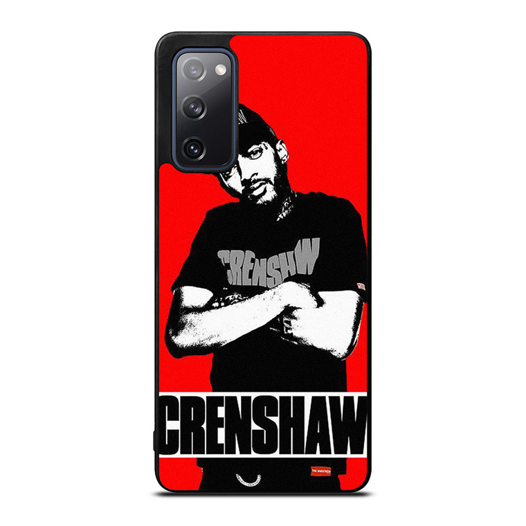 NIPSEY HUSSLE CRENSHAW RAPPER Samsung Galaxy S20 FE Case Cover