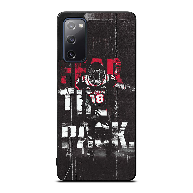 NORTH CAROLINA WOLFPACK FOOTBALL Samsung Galaxy S20 FE Case Cover NORTH CAROLINA WOLFPACK FOOTBALL Samsung Galaxy S20 FE Case Cover