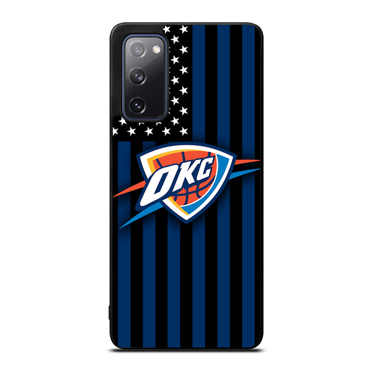 OKLAHOMA CITY THUNDERS NBA USA FLAG Samsung Galaxy S20 FE Case Cover