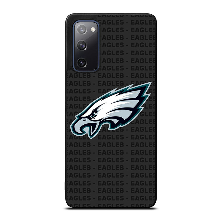 PHILADELPHIA EAGLES FOOTBALL TEXT Samsung Galaxy S20 FE Case Cover