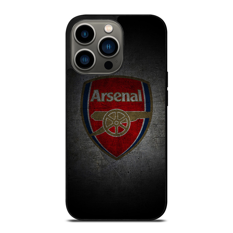 ARSENAL FC GUNNERS GRUNGE LOGO iPhone 13 Pro Case Cover