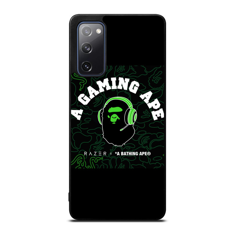 RAZER X BAPE A GAMING APE Samsung Galaxy S20 FE Case Cover